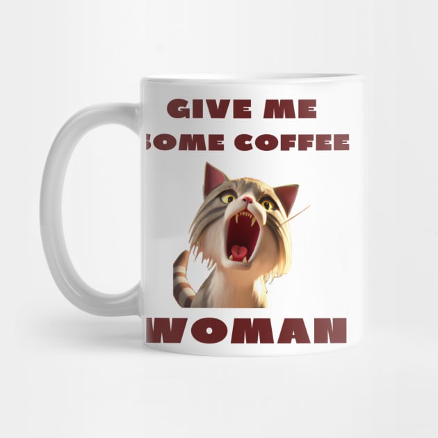 Give me some coffee woman by IOANNISSKEVAS